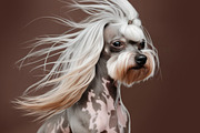 Dogs with long hair. 111 images, an Animal Photo by Handmadefont (Thumbnail 10 of 15)