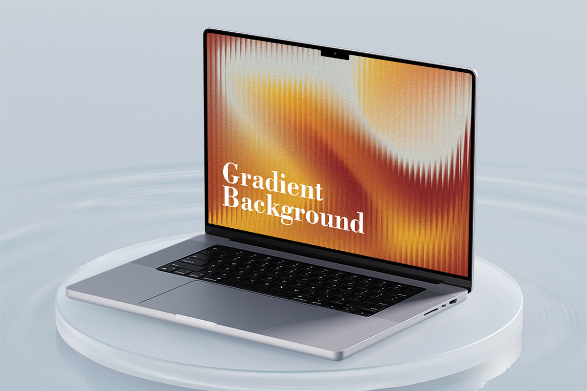 Sundown Gradient Glass Background, a Background Graphic by Eltypesstudio (Photo 7 of 12)