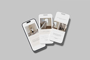 Smartphone Screen Mockup, an iPhone Mockup by lamorastudio (Thumbnail 2 of 11)