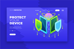 Security Software - Landing Page