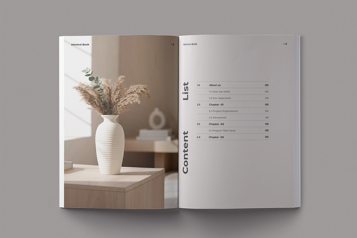 Minimal Editorial Book Layout -Canva, a Magazine Template by TemplateFolio-Shop (Photo 4 of 24)