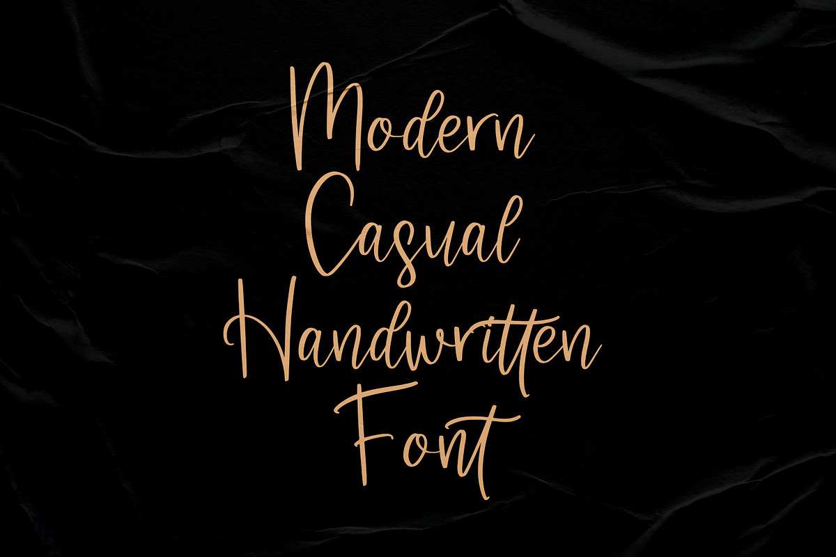 Jelajahi Etha, a Handwritten Font by Integritype Studio (Photo 2 of 8)