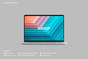 Minimal Macbook Pro Mockup