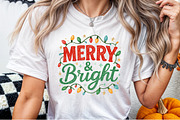 Merry and Bright Png Christmas Png, an Illustration by Sublimation Artist (Thumbnail 6 of 9)