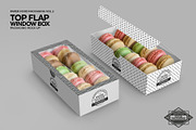 Top Flap Window Box Packaging Mockup, a Cups & Container Mockup by INCDesign (Thumbnail 6 of 7)