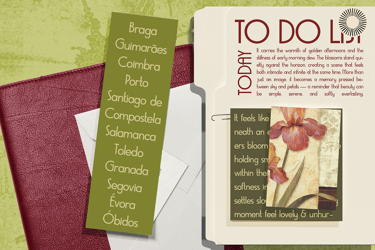 The Seranova - Contemporary DecoSans, a Sans Serif Font by Setara Langit CreativeStd (Photo 2 of 16)