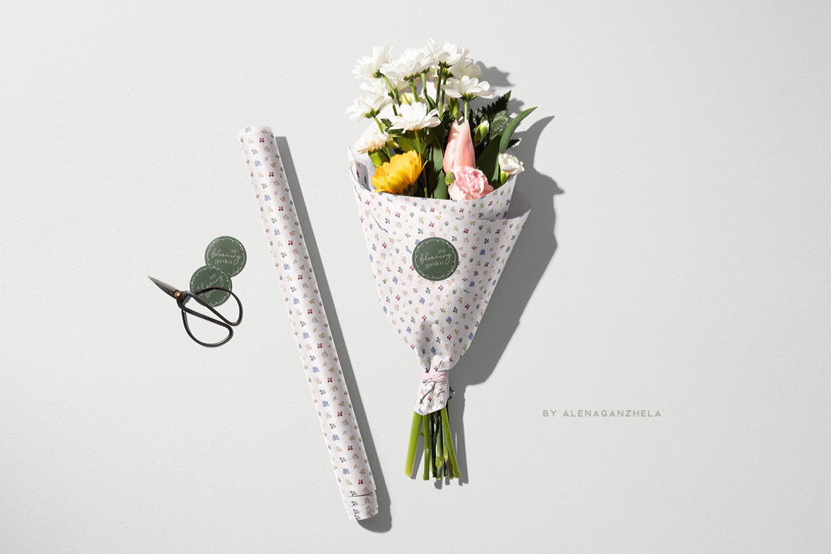 SUMMER MEMORIES - herbarium flowers, an Object Graphic by alenaganzhela (Photo 5 of 8)