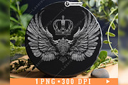 Eagle Wings Royal Crown Nobility, a Background Graphic by LaseredNinja (Thumbnail 5 of 7)