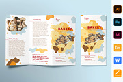 Bakery Brochure Trifold, a Brochure Template by TemplatesNow! (Thumbnail 1 of 3)