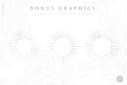 NACRE Monograms & Floral Set, an Object Graphic by Euonia Meraki (Thumbnail 10 of 12)