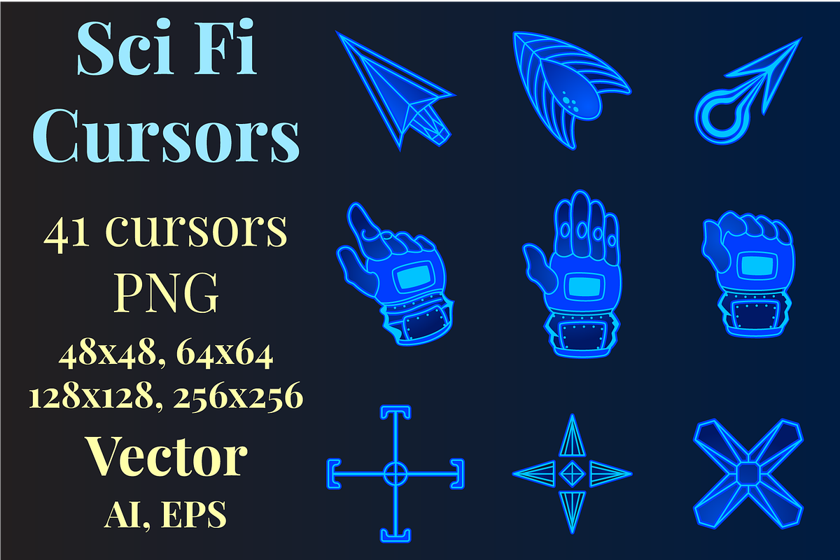 Game sci-fi cursors, a Wearable Device Mockup by SHMEL_Studio (Photo 1 of 3)