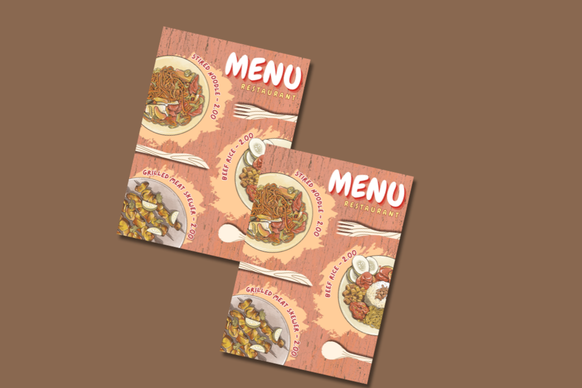 EDITABLE MENU CANVA TEMPLATE, a Design Template by Sparklingdesign4 (Photo 4 of 6)