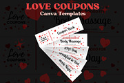 Love Coupons Book Printable Canva, a Print Template by GraphiCarola (Thumbnail 1 of 8)