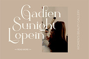 Ballein feminine serif font, a Serif Font by suhadidesign (Thumbnail 9 of 12)