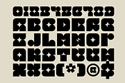 Mtry - Geometric Experimental, a Sans Serif Font by Marvadesign (Thumbnail 5 of 10)