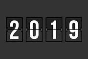 Arrival Departure Board Numbers (II), an Object Graphic by Krafti Lab (Thumbnail 2 of 3)