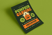 Retro Pumpkin Carving Event Flyer, a Flyer Template by Guuver (Thumbnail 3 of 3)
