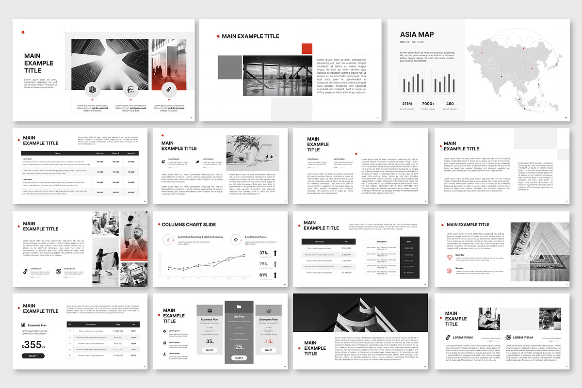 Pitch Deck Template Design, a Presentation Template by Artemis-products (Photo 7 of 7)