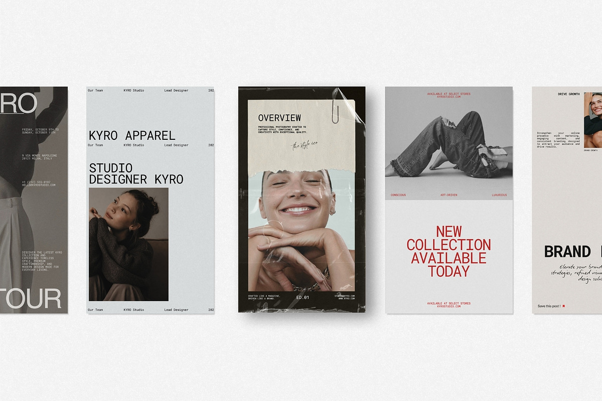 KYRO | Instagram Template (III), a Social Media Template by Crafted Pixel (Photo 5 of 10)