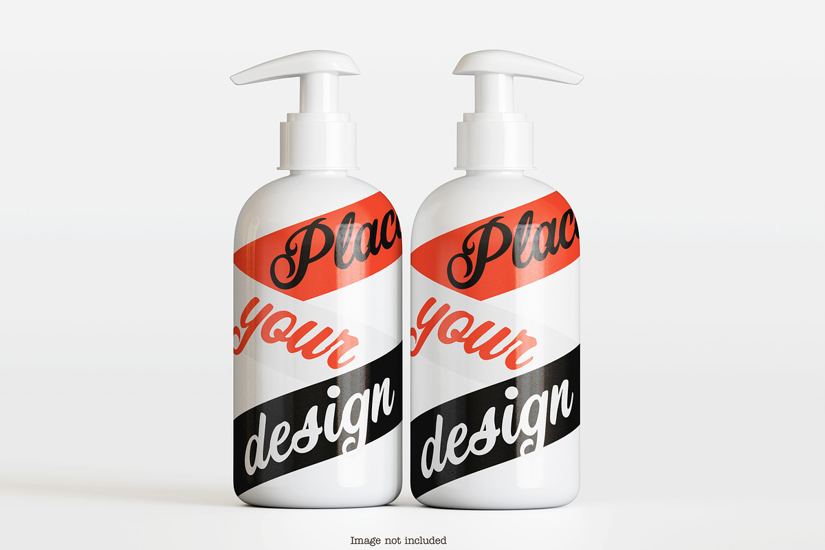 Cosmetic pump mockup bundles, a Cups & Container Mockup by Ambo Ampeng (Photo 20 of 32)