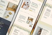 Nourish + Flow Nutritionist Website, a Squarespace Template by Solana Creative Co. (Thumbnail 2 of 13)