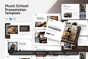 Dermento - Music School Keynote, a Presentation Template by Annora Studio (Thumbnail 1 of 5)