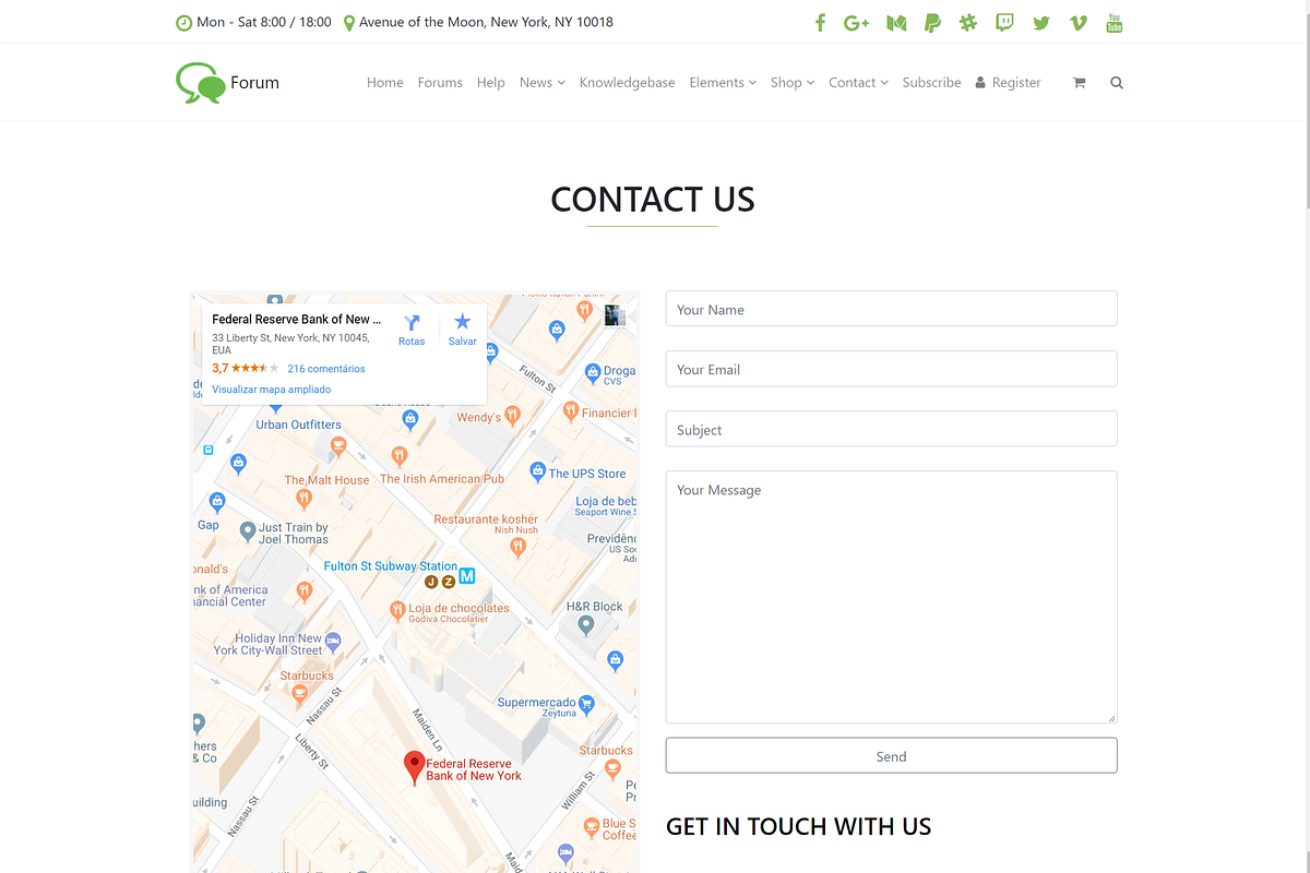 Forum & Community WordPress Theme, a WordPress Template by Visualmodo (Photo 19 of 27)