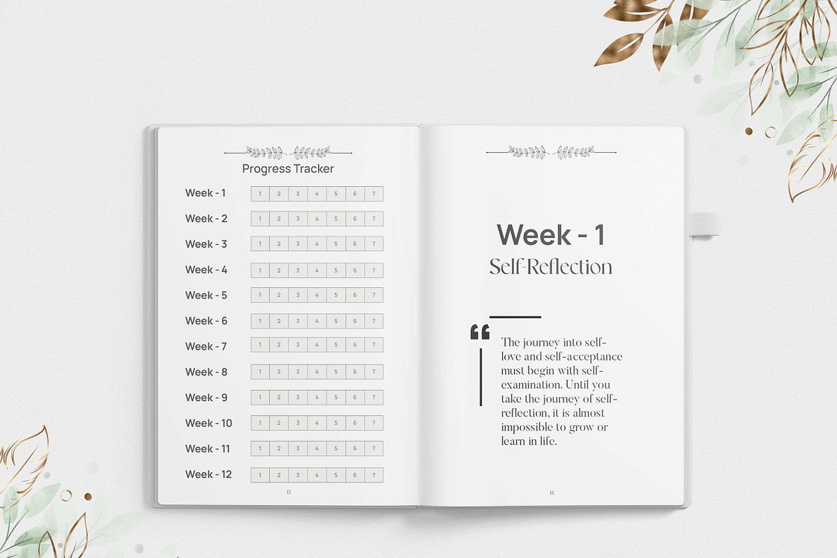 Shadow Work Journal and Workbook, a Brochure Template by Graphic Template (Photo 2 of 5)