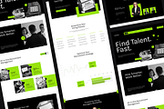 Figma Job Recruitment Platform, a Websites & App Template by Musara (Thumbnail 2 of 6)