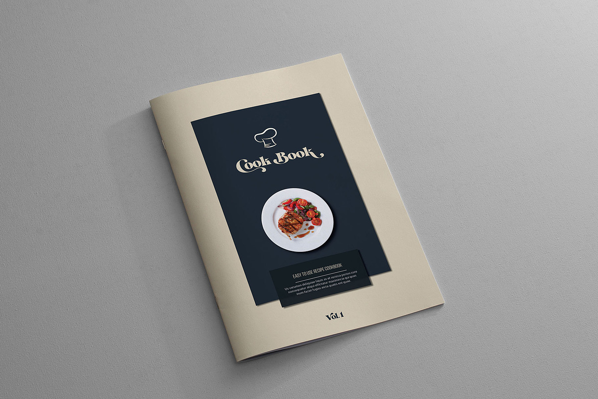Recipe, Menu and Cookbook Template, a Magazine Template by Machel Design (Photo 2 of 12)