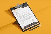 Letterhead Mockup Sets, an Advertising Mockup by Artnivora.Std (Thumbnail 2 of 4)