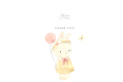 HAPPY BIRTHDAY. Watercolor, an Animal Illustration by OlliArtDesign (Thumbnail 14 of 14)