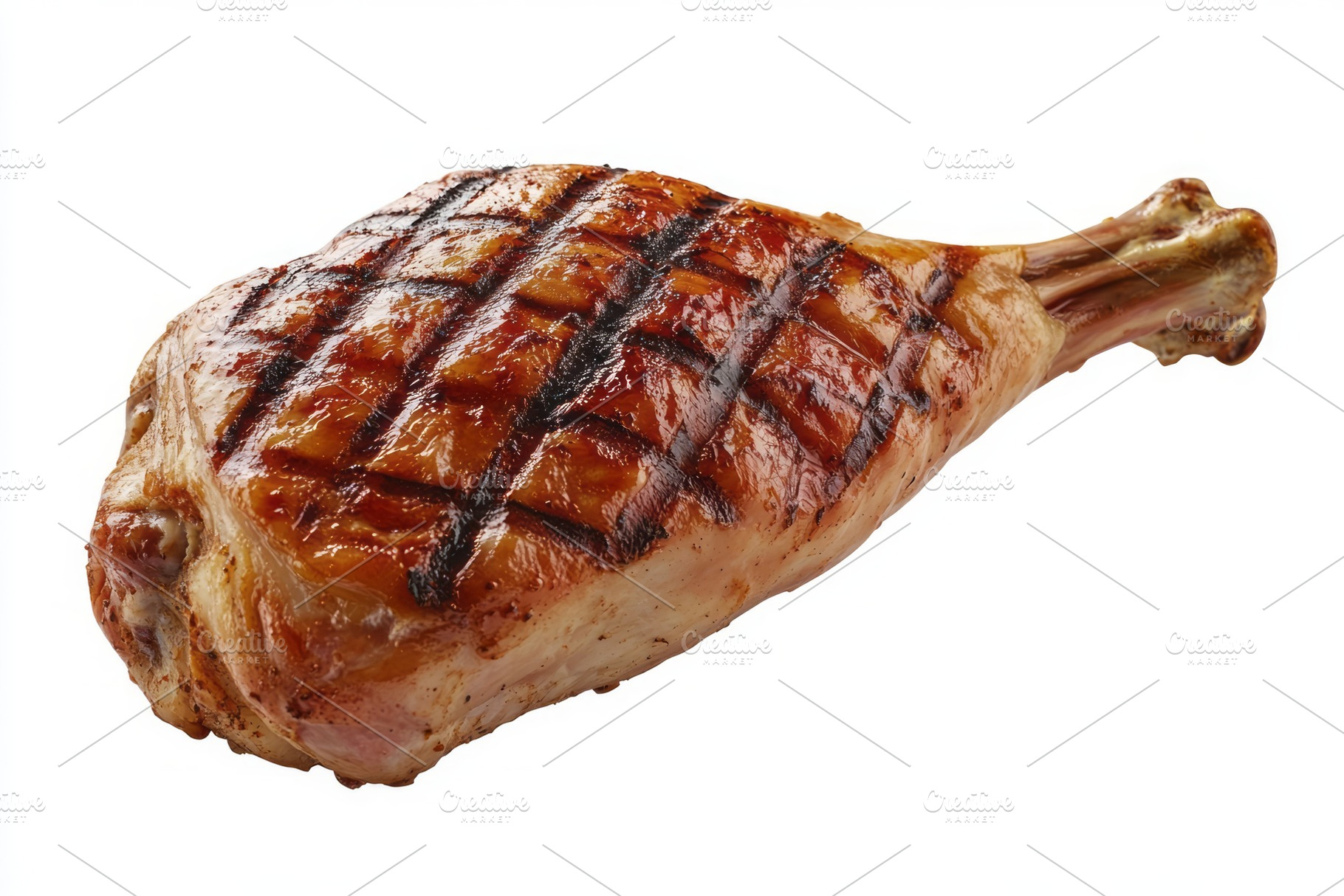 Succulent grilled meat with a golden-brown exterior, showcasing perfect grill m, a Background Photo by ImageMir