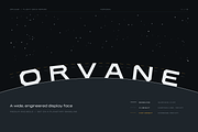 Orvane - Geometric Space Typeface, a Sans Serif Font by HipFonts (Thumbnail 12 of 17)