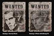Old Wild West Wanted Poster Mock-ups, an Advertising Mockup by Giallo (Thumbnail 19 of 30)