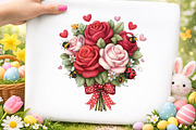 Whimsical Flowers Clipart,Flowers Bu, an Illustration by GatewayDesign (Thumbnail 5 of 5)