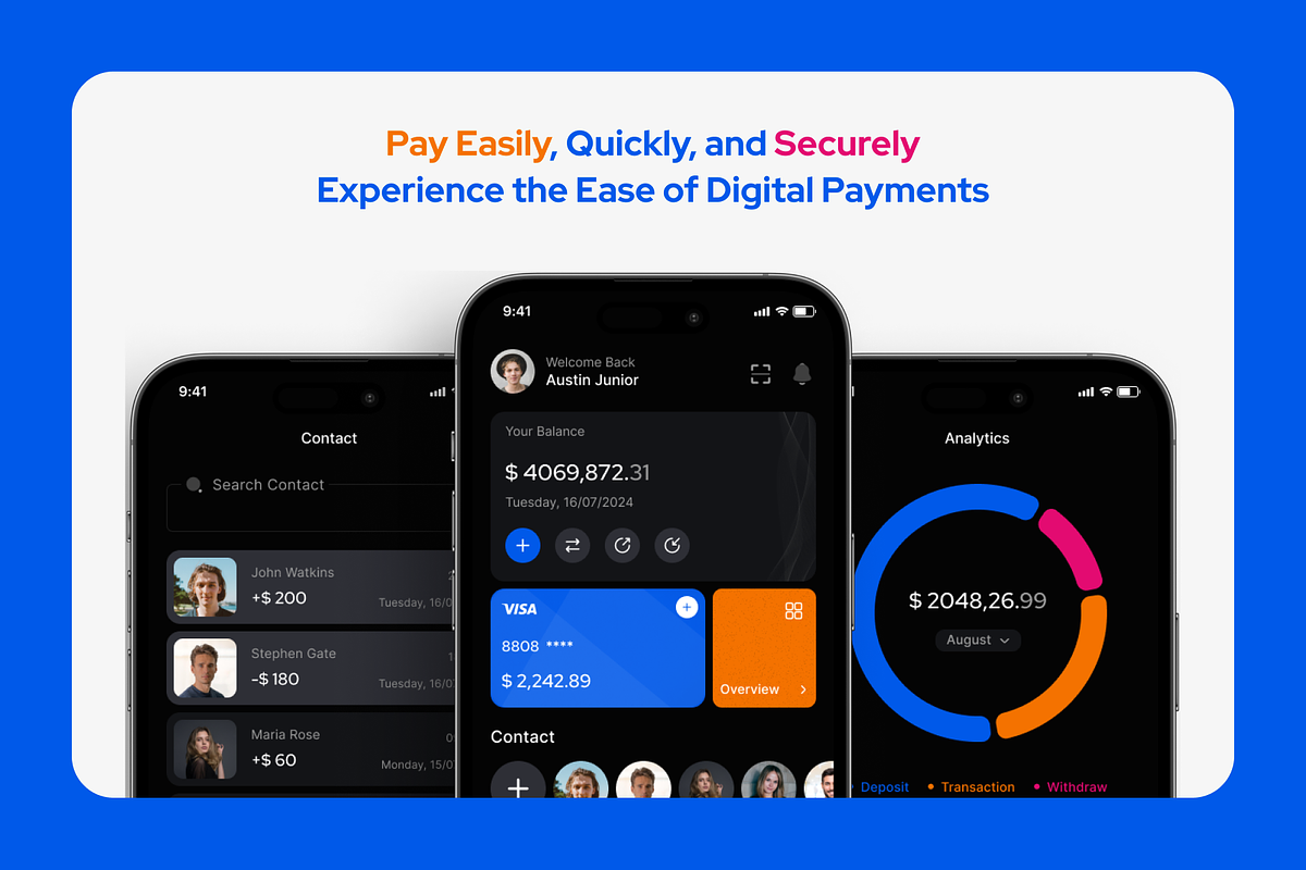 Glimmer - Payment App UI Kit, an UI Kit Template by restiyathena (Photo 5 of 6)