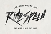 Lazarus, a Script Font by Burntilldead (Thumbnail 2 of 6)