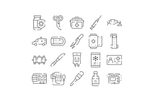Medical first aid and emergency, an Object Graphic by pikepicture