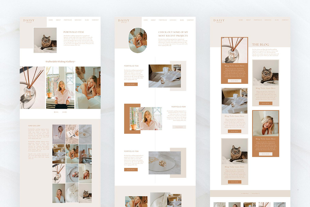 Minimalist Showit Website Template, a Websites & App Template by Indigo Rain Creative (Photo 5 of 5)