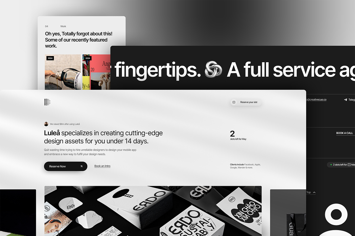 Luleå — Framer Subscription Template, a Landing Page Template by creativecueco (Photo 2 of 6)