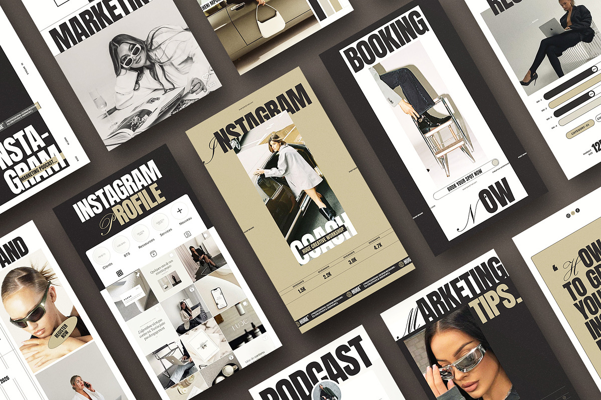 Social Media Kit Stories Template, a Social Media Template by ArtisanaAura (Photo 2 of 13)