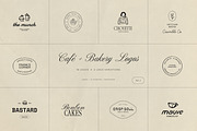 Café & Bakery Logos, a Branding & Logo Template by Crocus Paperi (Thumbnail 1 of 14)