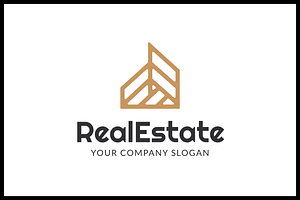 Real Estate Home Logo Template