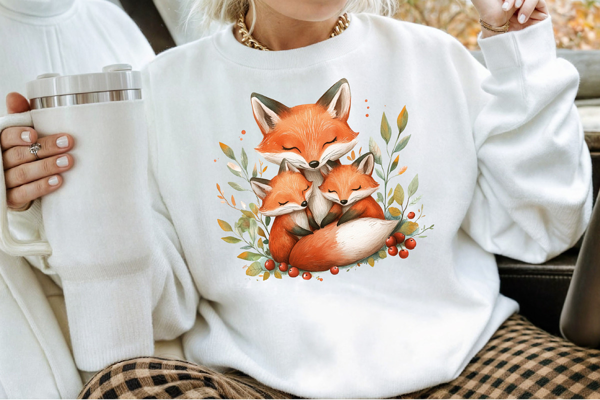 Autumn Forest Compositions Animals P, an Illustration by Sublimation Artist (Photo 4 of 6)