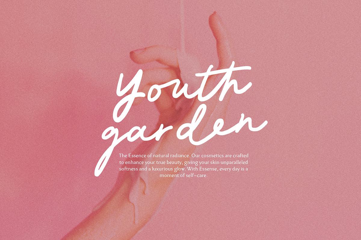Jasmine And Rose script, a Handwritten Font by supfonts (Photo 7 of 10)