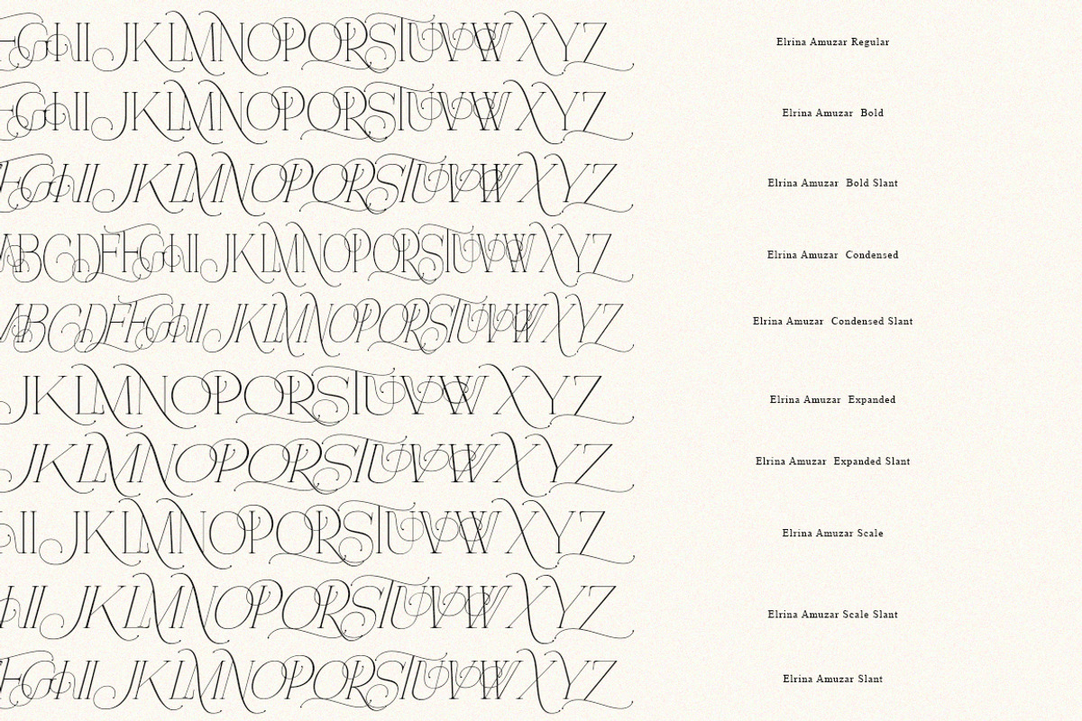 Helrina Amuzar | 10 Font Style, a Serif Font by IM Studio (Photo 13 of 13)