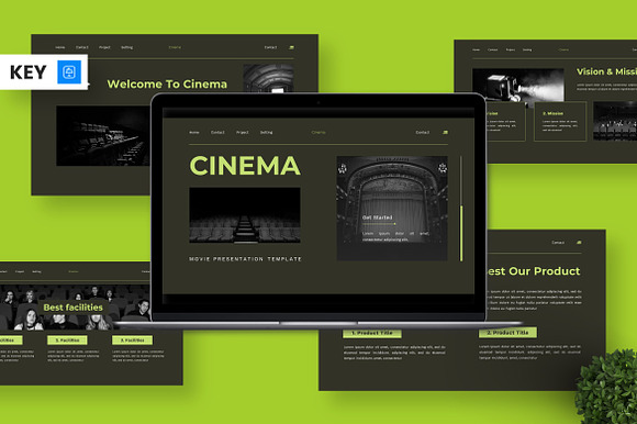 Cinema - Movie Keynote preview 7