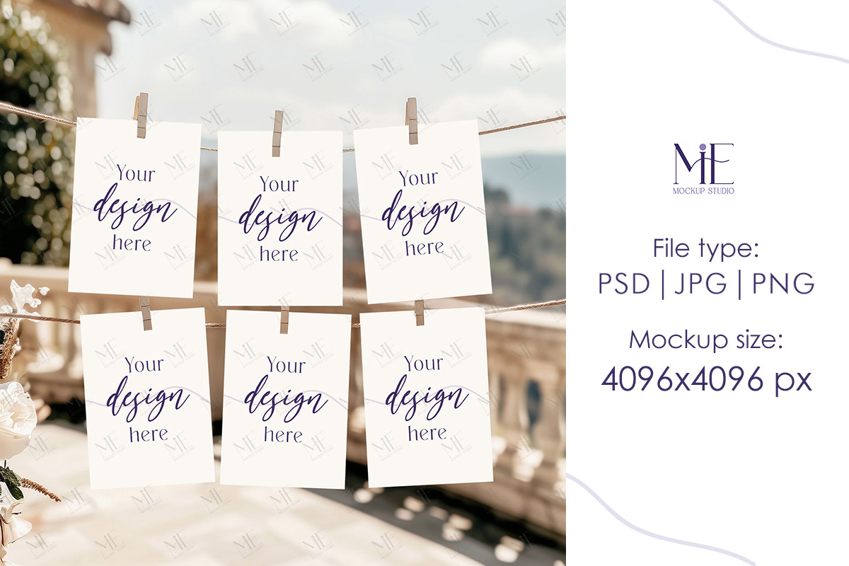 Seating Chart PSD PNG Canva Mockup,, a Product Mockup by Mie Mockup Studio (Photo 2 of 6)