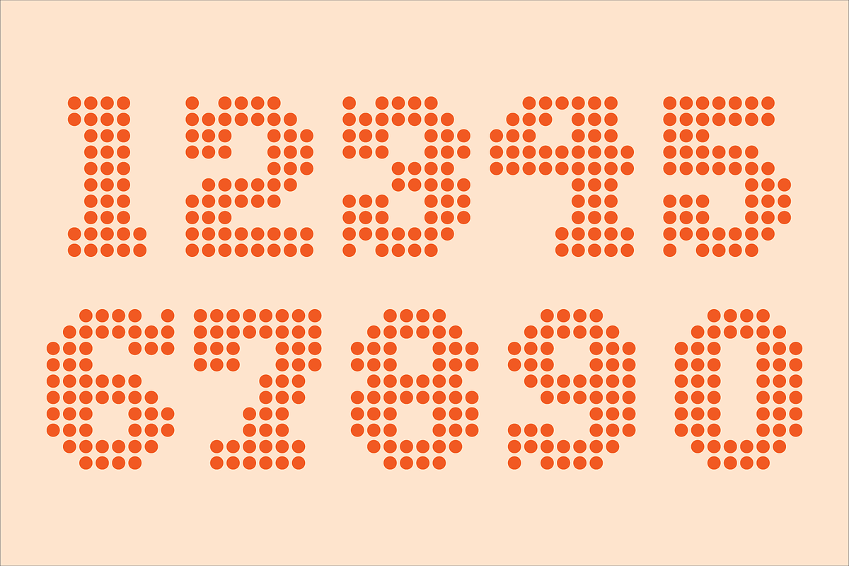Display Dots Two Serif Font, a Font by GG Design (Photo 5 of 6)